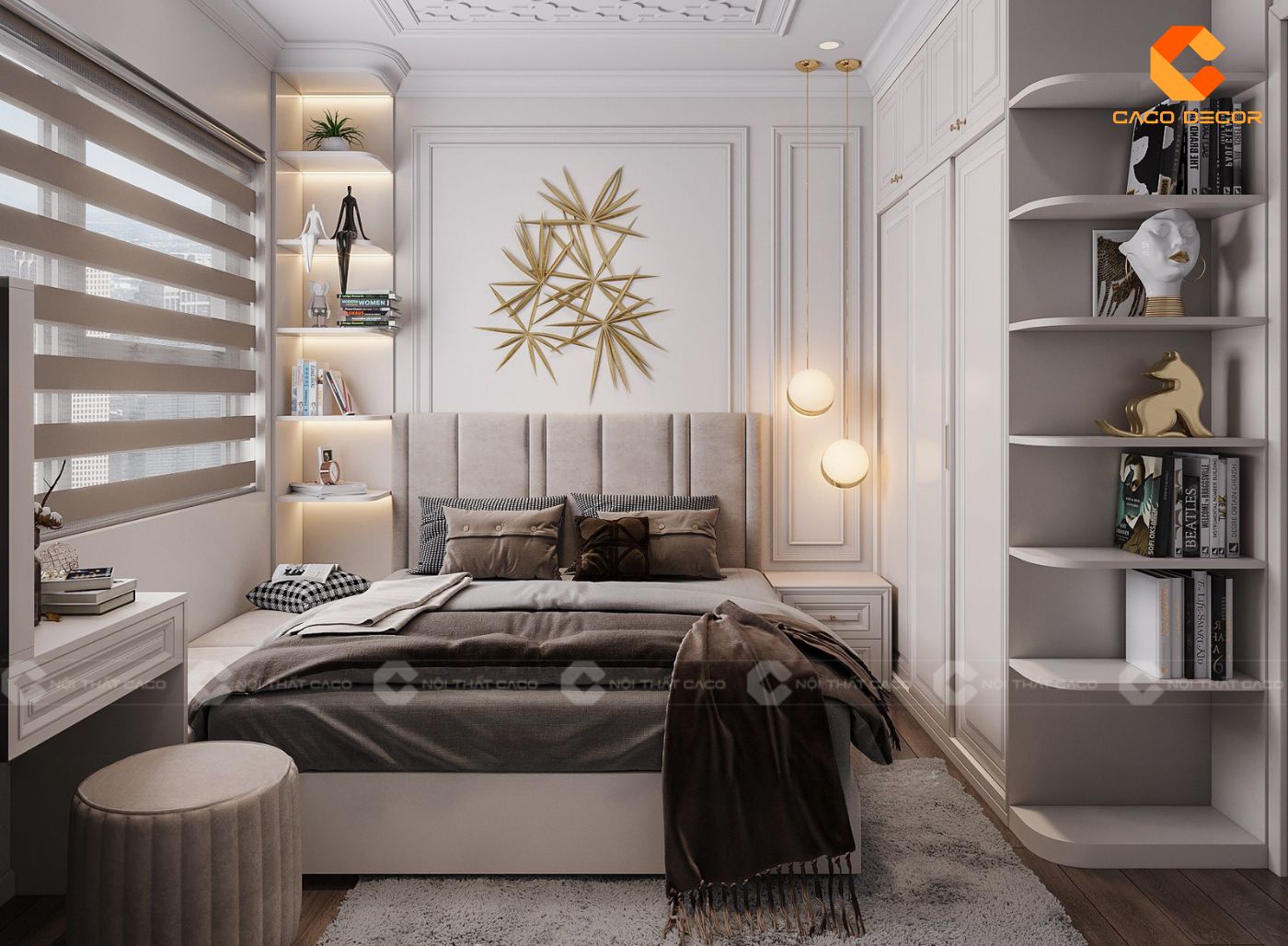 Thiết kế phòng trẻ em trở nên ấm cúng